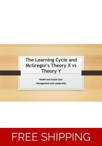 McGregor's Theory X Vs. Theory Y